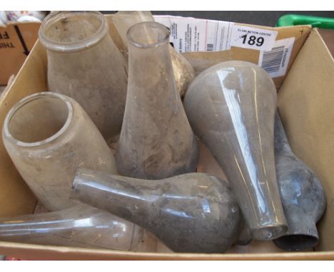  Sale Item:    8 OIL LAMP GLASSES   Vat Status:   No Vat   Buyers Premium:  This lot is subject to a Buyers Premium of 15% + 