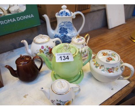  Sale Item:    TEA/COFFEE POTS (AF)   Vat Status:   No Vat   Buyers Premium:  This lot is subject to a Buyers Premium of 15% 