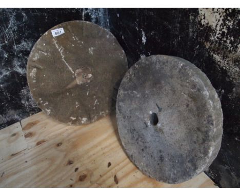  Sale Item:    2 MILLSTONES   Vat Status:   No Vat   Buyers Premium:  This lot is subject to a Buyers Premium of 15% + Vat @ 