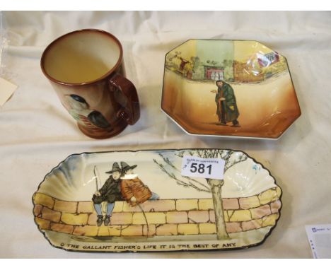  Sale Item:    3 PCS DOULTON WARE   Vat Status:   No Vat   Buyers Premium:  This lot is subject to a Buyers Premium of 15% + 