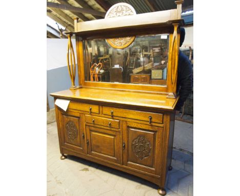  Sale Item:    OAK M B SIDEBOARD   Vat Status:   No Vat   Buyers Premium:  This lot is subject to a Buyers Premium of 15% + V
