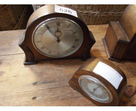  Sale Item:    3 MANTLE CLOCKS   Vat Status:   No Vat   Buyers Premium:  This lot is subject to a Buyers Premium of 15% + Vat