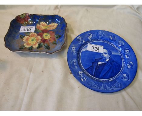  Sale Item:    DOULTON DISH & DICKENS PLATE   Vat Status:   No Vat   Buyers Premium:  This lot is subject to a Buyers Premium