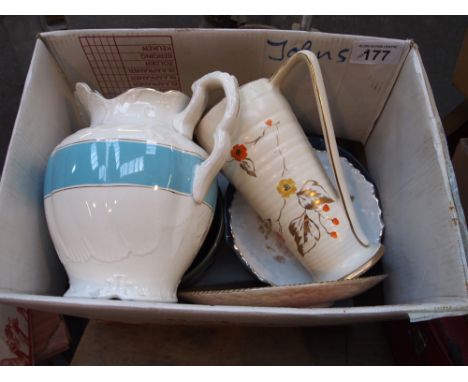  Sale Item:    BOX CERAMICS (AF)   Vat Status:   No Vat   Buyers Premium:  This lot is subject to a Buyers Premium of 15% + V