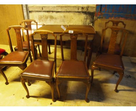  Sale Item:    TABLE & 6 CHAIRS   Vat Status:   No Vat   Buyers Premium:  This lot is subject to a Buyers Premium of 15% + Va