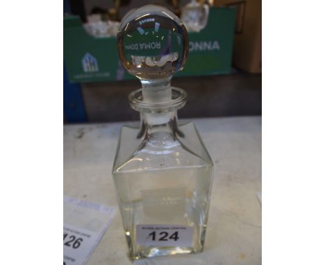  Sale Item:    WHISKY DECANTER   Vat Status:   No Vat   Buyers Premium:  This lot is subject to a Buyers Premium of 15% + Vat