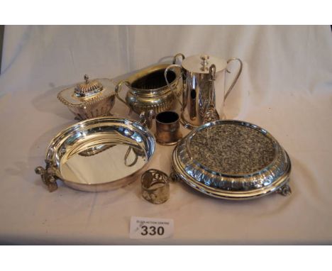  Sale Item:    7 PCS PLATED WARE   Vat Status:   No Vat   Buyers Premium:  This lot is subject to a Buyers Premium of 15% + V