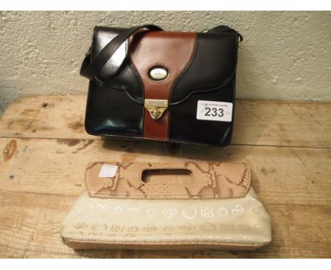  Sale Item:    2 DESIGNER HAND BAGS   Vat Status:   No Vat   Buyers Premium:  This lot is subject to a Buyers Premium of 15% 