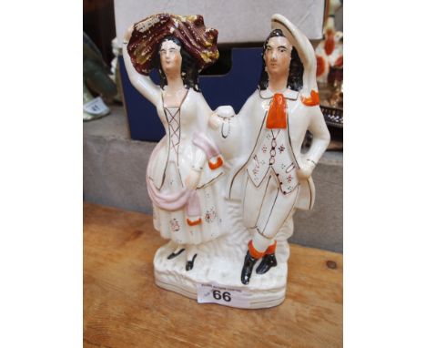  Sale Item:    STAFFORDSHIRE FLAT BACK   Vat Status:   No Vat   Buyers Premium:  This lot is subject to a Buyers Premium of 1
