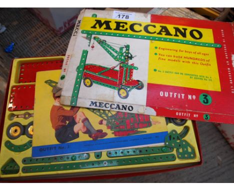  Sale Item:    MECCANO OUTFIT NO.3   Vat Status:   No Vat   Buyers Premium:  This lot is subject to a Buyers Premium of 15% +