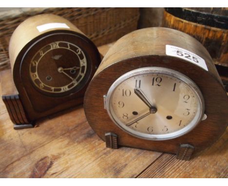  Sale Item:    2 MANTLE CLOCKS   Vat Status:   No Vat   Buyers Premium:  This lot is subject to a Buyers Premium of 15% + Vat