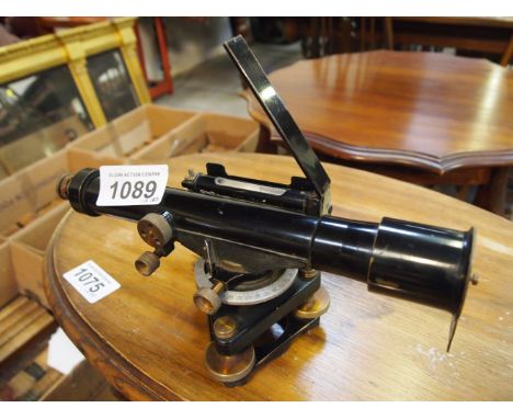  Sale Item:    THEODOLITE & STAND   Vat Status:   No Vat   Buyers Premium:  This lot is subject to a Buyers Premium of 15% + 