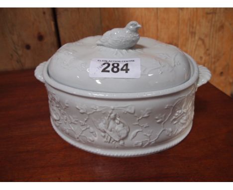  Sale Item:    COPELAND SPODE GAME TUREEN   Vat Status:   No Vat   Buyers Premium:  This lot is subject to a Buyers Premium o