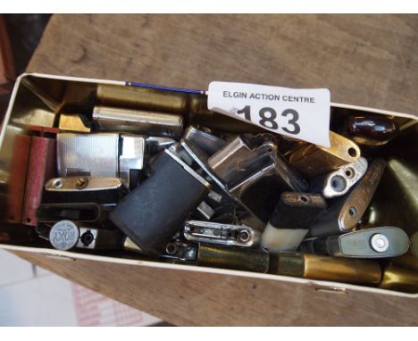  Sale Item:    TIN CIGARETTE LIGHTERS (AF)   Vat Status:   No Vat   Buyers Premium:  This lot is subject to a Buyers Premium 