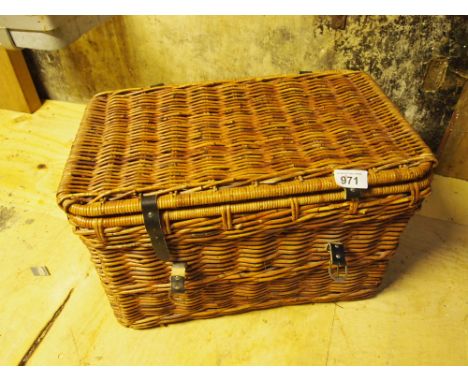  Sale Item:    WICKER BASKET   Vat Status:   No Vat   Buyers Premium:  This lot is subject to a Buyers Premium of 15% + Vat @