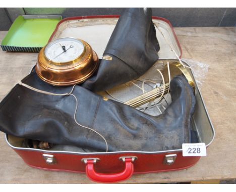  Sale Item:    RED CASE & CONTENTS   Vat Status:   No Vat   Buyers Premium:  This lot is subject to a Buyers Premium of 15% +