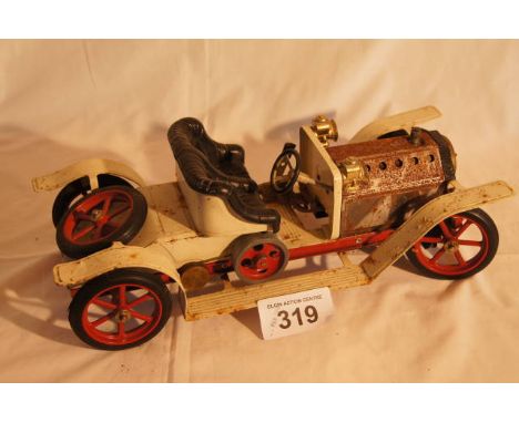  Sale Item:    STEAM METAL CAR (AF)   Vat Status:   No Vat   Buyers Premium:  This lot is subject to a Buyers Premium of 15% 