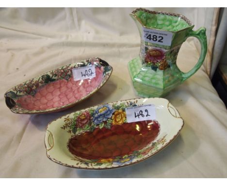  Sale Item:    3 PCS MALING WARE   Vat Status:   No Vat   Buyers Premium:  This lot is subject to a Buyers Premium of 15% + V