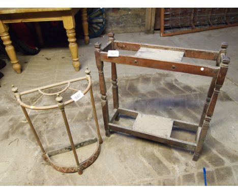  Sale Item:    2 STICK STANDS   Vat Status:   No Vat   Buyers Premium:  This lot is subject to a Buyers Premium of 15% + Vat 