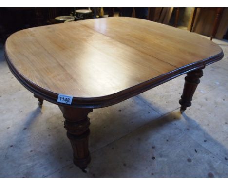  Sale Item:    DINING TABLE   Vat Status:   No Vat   Buyers Premium:  This lot is subject to a Buyers Premium of 15% + Vat @ 