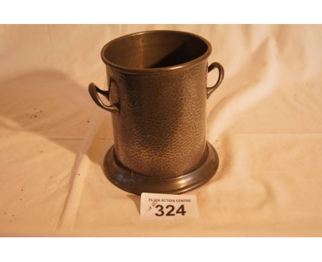  Sale Item:    2 HANDLED PEWTER TANKARD   Vat Status:   No Vat   Buyers Premium:  This lot is subject to a Buyers Premium of 