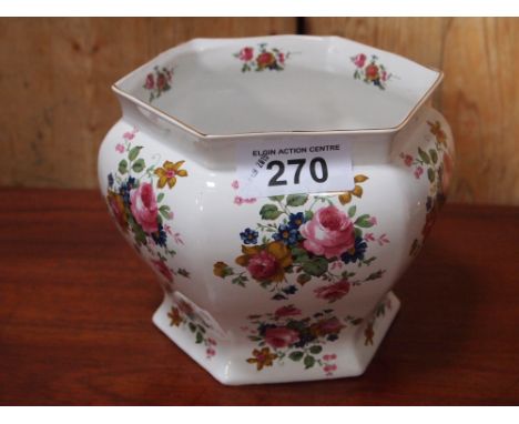  Sale Item:    STAFFORDSHIRE PLANT POT   Vat Status:   No Vat   Buyers Premium:  This lot is subject to a Buyers Premium of 1