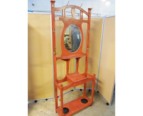  Sale Item:    PAINTED HALL STAND   Vat Status:   No Vat   Buyers Premium:  This lot is subject to a Buyers Premium of 15% + 