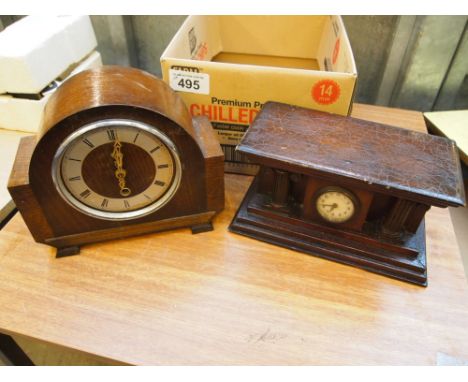  Sale Item:    BOX 2 CLOCKS (AF)   Vat Status:   No Vat   Buyers Premium:  This lot is subject to a Buyers Premium of 15% + V