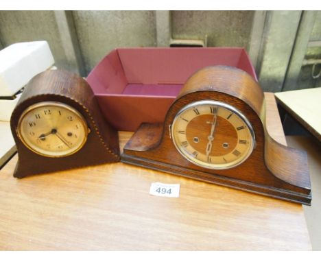  Sale Item:    BOX 2 CLOCKS (AF)   Vat Status:   No Vat   Buyers Premium:  This lot is subject to a Buyers Premium of 15% + V