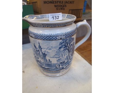  Sale Item:    MALING BLU/WHT JUG (AF)   Vat Status:   No Vat   Buyers Premium:  This lot is subject to a Buyers Premium of 1