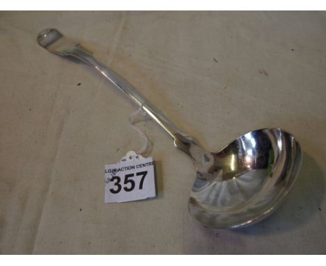  Sale Item:    AMERICAN A1 PLATED SOUP LADLE   Vat Status:   No Vat   Buyers Premium:  This lot is subject to a Buyers Premiu