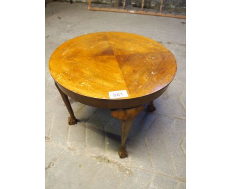  Sale Item:    ROUND OCCASIONAL TABLE   Vat Status:   No Vat   Buyers Premium:  This lot is subject to a Buyers Premium of 15