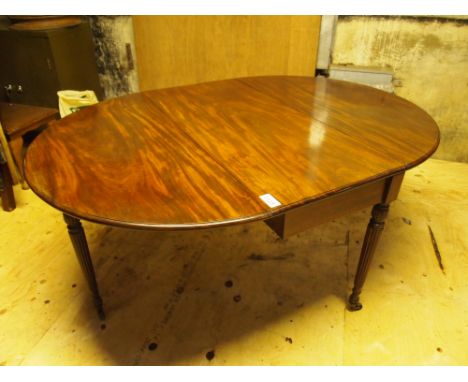  Sale Item:    REGENCY DINING TABLE (AF)   Vat Status:   No Vat   Buyers Premium:  This lot is subject to a Buyers Premium of