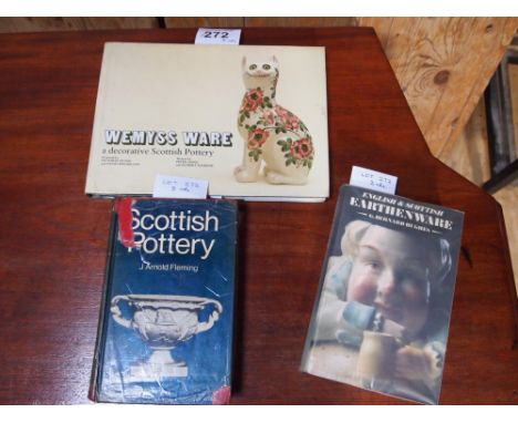 Sale Item:    3 VOLUMES WEMYSS & SCOTTISH POTTERY BOOKS  Vat Status:   No Vat   Buyers Premium:  This lot is subject to a Bu