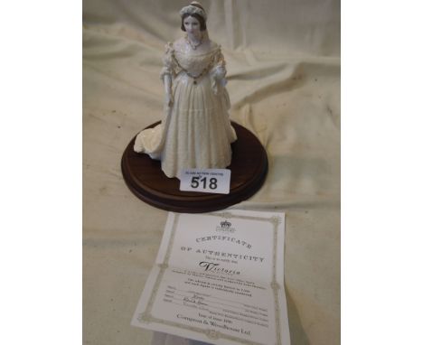  Sale Item:    COALPORT FIGURE QUEEN VICTORIA   Vat Status:   No Vat   Buyers Premium:  This lot is subject to a Buyers Premi