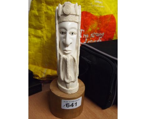  Sale Item:    CARVED HEAD   Vat Status:   No Vat   Buyers Premium:  This lot is subject to a Buyers Premium of 15% + Vat @ 2