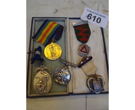  Sale Item:    5 MEDALS   Vat Status:   No Vat   Buyers Premium:  This lot is subject to a Buyers Premium of 15% + Vat @ 20% 
