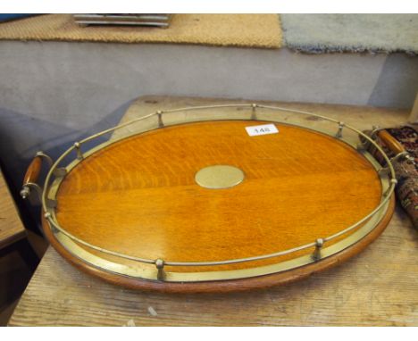  Sale Item:    OAK TRAY   Vat Status:   No Vat   Buyers Premium:  This lot is subject to a Buyers Premium of 15% + Vat @ 20% 