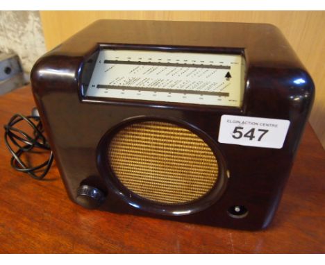  Sale Item:    BUSH RADIO DAC 90- KNOB MISSING (AF)  Vat Status:   No Vat   Buyers Premium:  This lot is subject to a Buyers 