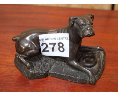  Sale Item:    MODERN BRONZED DOG   Vat Status:   No Vat   Buyers Premium:  This lot is subject to a Buyers Premium of 15% + 