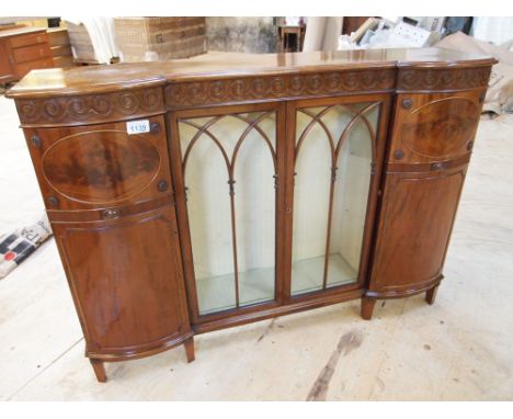  Sale Item:    GLASS DISPLAY CABINET   Vat Status:   No Vat   Buyers Premium:  This lot is subject to a Buyers Premium of 15%