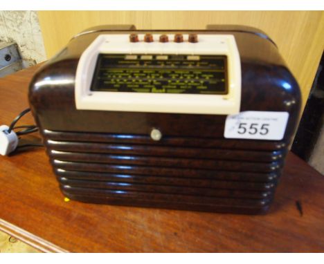  Sale Item:    PUSH BUTTON BUSH RADIO   Vat Status:   No Vat   Buyers Premium:  This lot is subject to a Buyers Premium of 15
