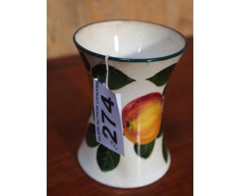  Sale Item:    WEMYSS APPLE VASE   Vat Status:   No Vat   Buyers Premium:  This lot is subject to a Buyers Premium of 15% + V