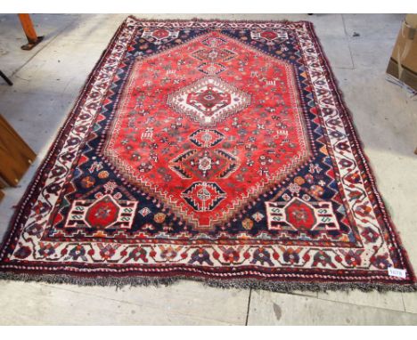  Sale Item:    WOOL RUG 8 ' X 5.5'   Vat Status:   No Vat   Buyers Premium:  This lot is subject to a Buyers Premium of 15% +