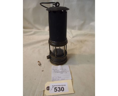 Sale Item:    MINERS LAMP   Vat Status:   No Vat   Buyers Premium:  This lot is subject to a Buyers Premium of 15% + Vat @ 2