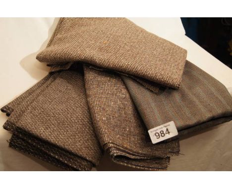  Sale Item:    BUNDLE TWEED MATERIAL   Vat Status:   No Vat   Buyers Premium:  This lot is subject to a Buyers Premium of 15%