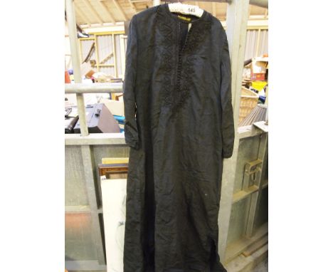  Sale Item:    BLACK KAFTAN   Vat Status:   No Vat   Buyers Premium:  This lot is subject to a Buyers Premium of 15% + Vat @ 