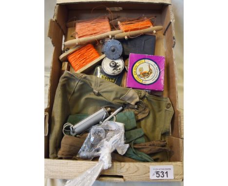 Sale Item:    BOX FISHING GEAR   Vat Status:   No Vat   Buyers Premium:  This lot is subject to a Buyers Premium of 15% + Va