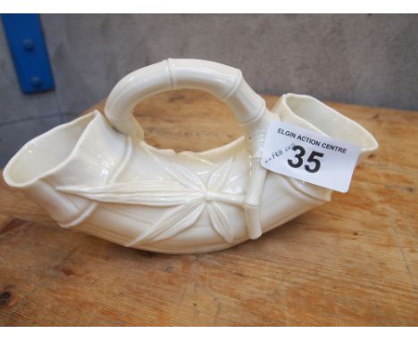  Sale Item:    ROYAL WORCESTER BAMBOO VASE   Vat Status:   No Vat   Buyers Premium:  This lot is subject to a Buyers Premium 