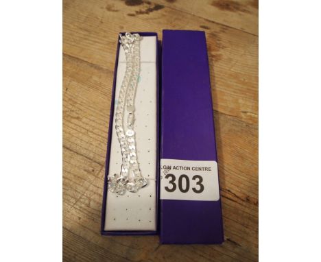  Sale Item:    SILVER NECK CHAIN   Vat Status:   No Vat   Buyers Premium:  This lot is subject to a Buyers Premium of 15% + V